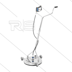 FL-AER410 - Flächenreiniger mit absaugfunktion (Ø50mm) - Ø410mm - 275 Bar - max 120°C - 3/8&quot; IG