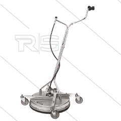 FL-AHY750 - Flächenreiniger mit Absaugfunktion (Ø50mm) - Ø750mm - 500 Bar - max 120°C - 1/4&quot; AG