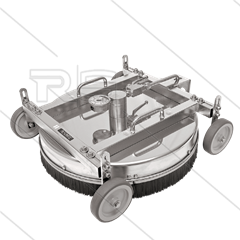 DR520 - Dachreiniger - Ø520mm - 500 Bar - max 120°C - 1/4" IG - Rotoram 2 x 1/4" NPT IG