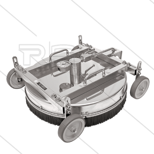 DR520 - Dachreiniger - Ø520mm - 500 Bar - max 120°C - 1/4" IG - Rotoram 2 x 1/4" NPT IG