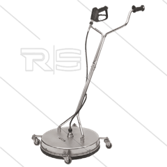 FL-CR520 - Flächenreiniger - Ø520mm - 275 Bar - max 120°C - 3/8&quot; IG - Rotorarm 2 x 1/8&quot; NPT IG
