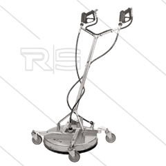 FL-AHK-KAU520 - Kaugummientferner - Ø520mm - 350 Bar - max 120°C - 3/8&quot; IG - Rotorarm 2 x 1/8&quot;