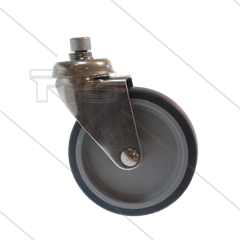 Lenkrolle Edelstahl - mit Inbusschraube M10 - Ø100mm - für: FL-AHB-KAU520/750