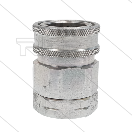 Snap-Tite - Kupplung - mit Ventil - Stahl - 448 bar - 1/4&quot; IG