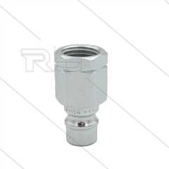 Snap-Tite - Nippel - mit Ventil - Stahl - 448 bar - 1/4&quot; IG