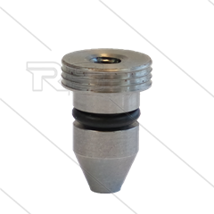 Injektor-Düse RP72 mit O-Ring - 2,7mm - blau (< 26 l/min)