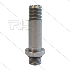 Anschlussteil mit O-Ring für RP72 Lanze - 2 x 1/4&quot; AG - VA