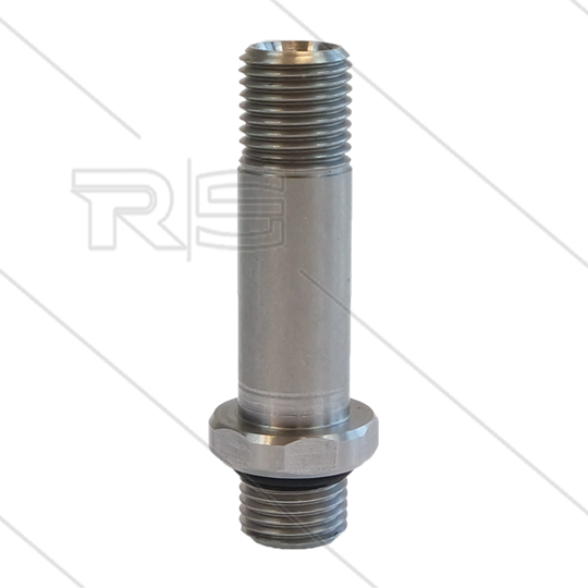 Anschlussteil mit O-Ring für RP72 Lanze - 2 x 1/4&quot; AG - VA