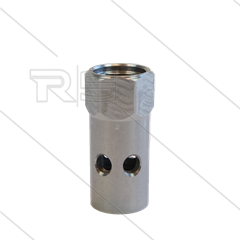 Gehäuse Luftinjektor für RP72 Lanze - 2 x 1/4&quot; IG - VA