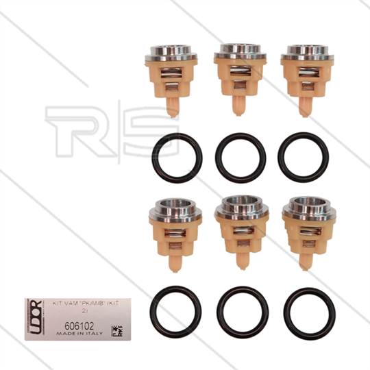 Udor Kit 2 - Ventilsatz (6x) - Serie B + M + PK