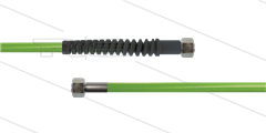 Carwash Titan-Slide Schlauch grün DN06 - 3,5m - 2x M18x1,5 (12L) DKOL - 1x GKS schwarz - 300 Bar