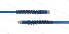 Carwash Titan-Slide Schlauch blau DN06 - 3,2m - 1/4&quot; DKR x 1/4&quot; AGR - 2x SKS - 300 Bar