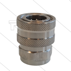 RP-Click - Schnellkupplung (Snap-Tite) - Edelstahl - 250 Bar - Ø15,9mm - max 200°C - 1/2&quot; IG
