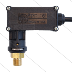 PR16 - Druckschalter - 1/4&quot; AG - Einschaltdruck 40 Bar - max 250 Bar - (Schwarze markierung)
