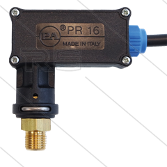 PR16 - Druckschalter - 1/4&quot; AG - Einschaltdruck 15 Bar - max 250 Bar - (Blaue markierung)