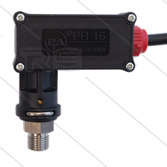 PR16 - Druckschalter - Edelstahl 1/4&quot; AG - Einschaltdruck 25 Bar - max 250 Bar - (rote markierung)