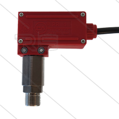 PR1 - Druckschalter - Edelstahl 3/8&quot; AG - Einschaltdruck 25 Bar - max 600 Bar - (rote markierung)