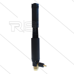 LS10 - Schaumlanze - schwarz mit injektor - Düse 1,5mm - 60 bis 200 Bar - 9 bis 15 l/min - 1/4&quot; IG