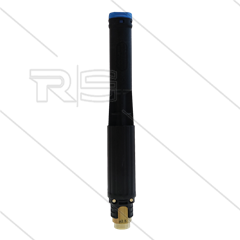 LS12 - Schaumlanze - schwarz ohne injektor - Düse 2,5mm - 60 bis 200 Bar - 11 bis 21 l/min - 1/4&quot; IG