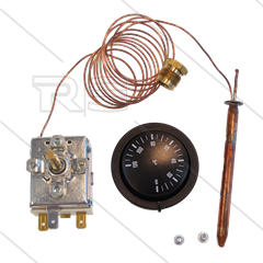 Thermostat - IMIT TR2 0336 - 0 bis 120°C - 200 Bar - Capillair 1500mm - M14x1 - Fühler 7x95