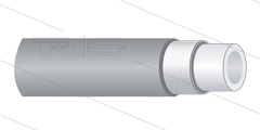 Titan-Slide - grau - 1/4&quot; - DN06 - 300 Bar - Ø11,9mm - max 60°C