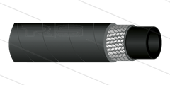 HD-Schlauch 1SN-10 (3/8&quot;) - schwarz - 250 Bar - Ø17,1mm - 150°C