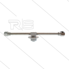 Rotorarm komplett für RP69 Flächenreiniger Ø350mm - 2x 1/4&quot; IG