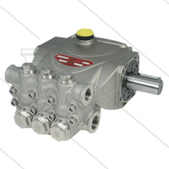 SS1B1503 Hochdruckpumpe Edelstahl - 3,5 l/min - 150 Bar - 1450 U/min - 1,03 kW - max 85°C - Welle R