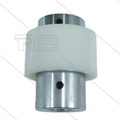 ZGH47SB - flexible kupplung - Hydraulik SAE B - Welle Ø24x22,22mm - Pumpserie: 47(VHT) - 59(E3)