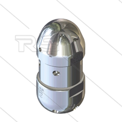 RR-TS30 - rotierende Kanalreinigungsdüse - 0.300 - 6 x 0,75mm + 2 x 1,00mm + 2 x 1,75mm - 300 Bar