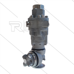 A80R2 - selbstdrehender Tankreiniger - Edelstahl 303 - 30 bis 140 Bar - 30 bis 40 l/min