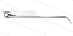 DKP - Deckenkreisel - L=850 mm - Anschluss Ein: 1/4&quot; IG x Aus: 1/4&quot; AG