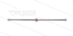 Rotorarm - Ø150mm - 500 Bar - M12 IG - Düsen 2 x 1/8&quot; IG - für: FL-ABB200