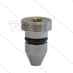 Injektor-Düse RP72 mit O-Ring - 2,3mm - gelb (< 20 l/Min)
