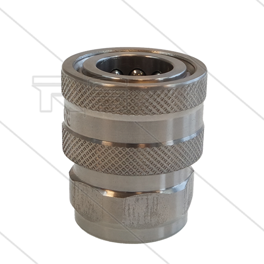 RP-Click - Schnellkupplung (Snap-Tite) - Edelstahl - 250 Bar - Ø15,9mm - max 200°C - 1/2&quot; IG