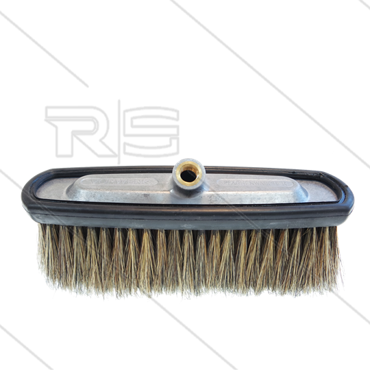Waschbürste - Natuurhaare - mit Aluminium Bürstenträger - Haarlänge: 65mm - 1/4&quot; IG