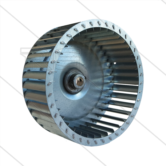 Gebläserad Brennermotor - Ø160mm - H=62mm - linksdrehend  - für BR750 - 900 - 1000