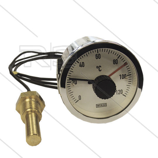 Thermostat einstellbar - SC15 - 0 bis120°C - kapillair L=1500mm - Fühler 3/8&quot; AG - 250V - 5A