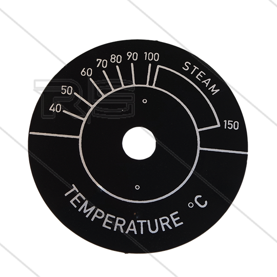 Temperaturanzeige (Aufkleber) 30-150°C - Ø67mm