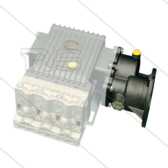 RE44 - Getriebe für E-Motor - pumpenserie: 69(VHT) + T55 - 600 U/min
