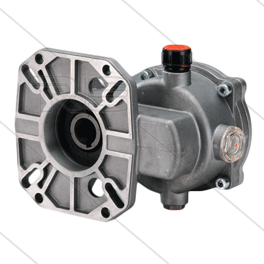 B24 - Getriebe - pumpenserie: 47(VHT) - 59(E3) - 66(VHT-SS) - 2.176:1 - 13 bis 17 kW - 1 1/8&quot; Welle