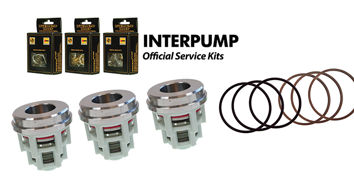 Interpump Ventilsätze und Ventilstopfen