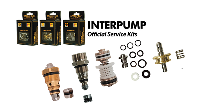 Diverse Interpump Kits und Ersatzteile