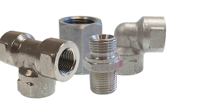 Verschiedene Verschraubungen - Stahl